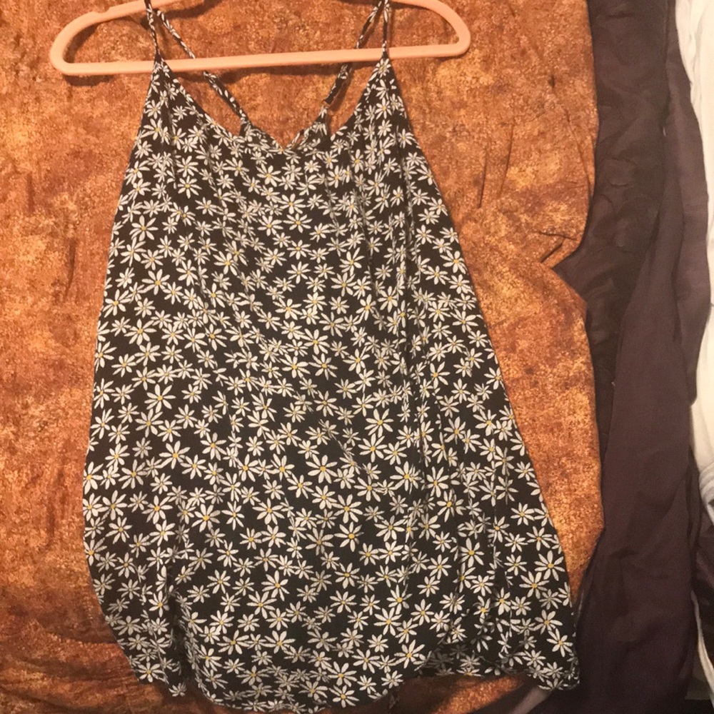 Daisy Printed Sun Dress